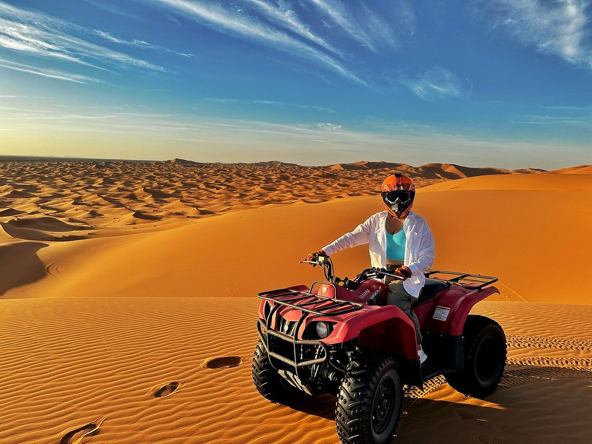 ATV Quad in Sahara, Morocco