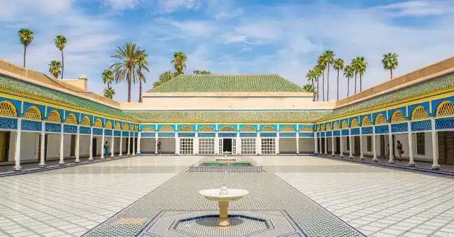 Bahia Palace Square is one of the Best Things to visit in Marrakech