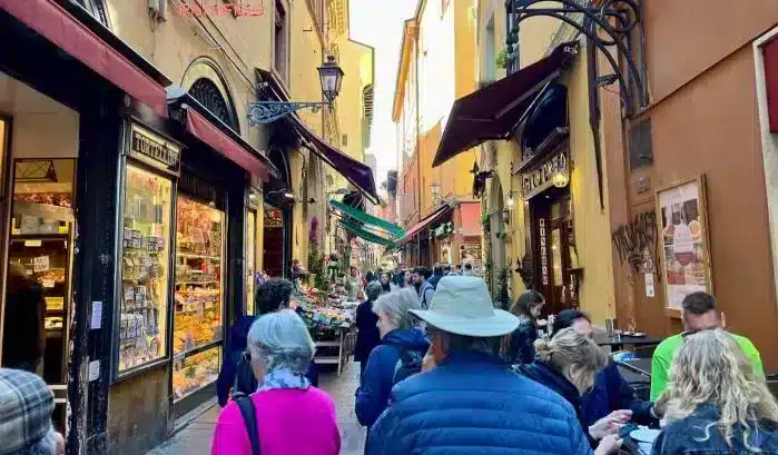 Italy tour food