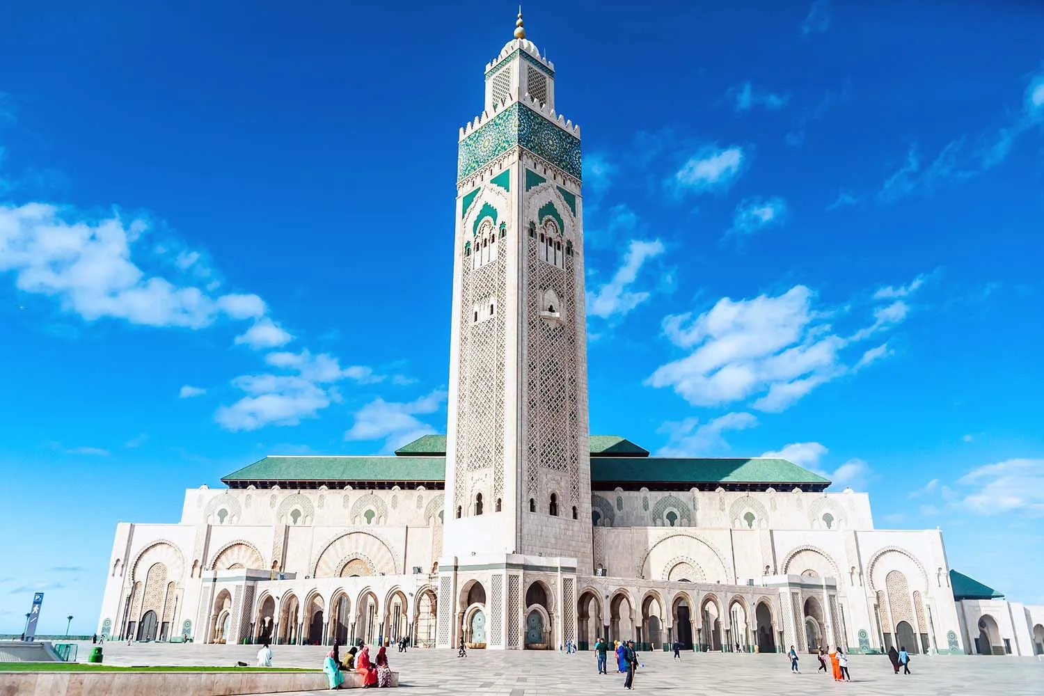 Hassan II Mosque in Casablanca, Morocco